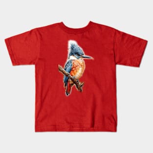 Kingfisher - Wildlife Kids T-Shirt